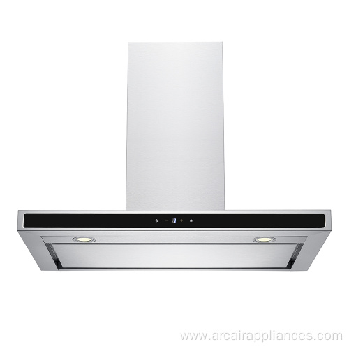 T-shape Chimney Cooker Hood Touch Control Chimney